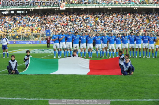 2008-11-08 Padova - Italia-Australia 0762